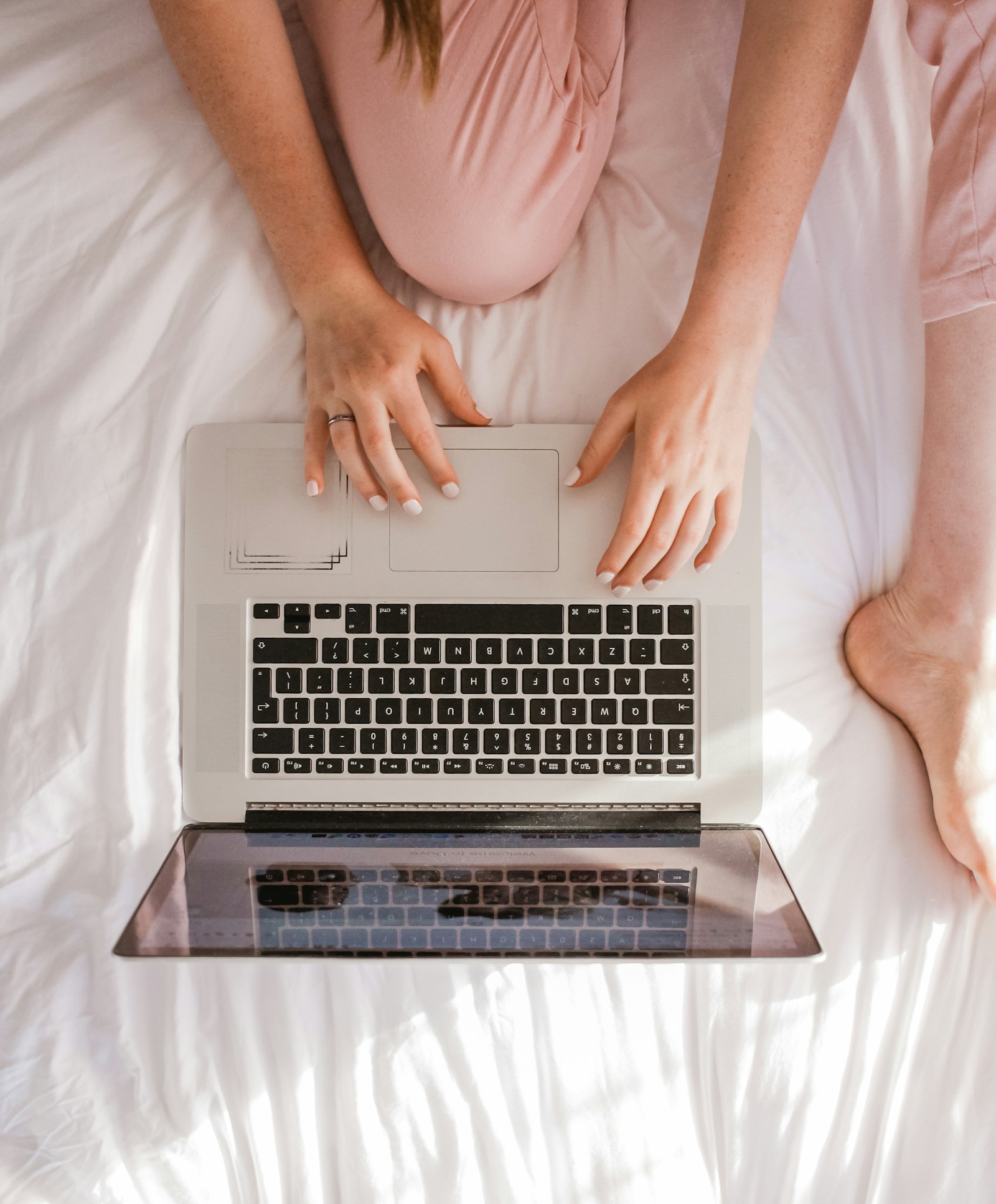 Woman on telehealth therapy session
